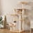6 Tiers Cat Tree with Condons,Perch,Scratching Posts-117521388