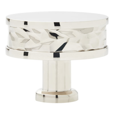 1-1/2" Lazzara Round Textured Cabinet Knob