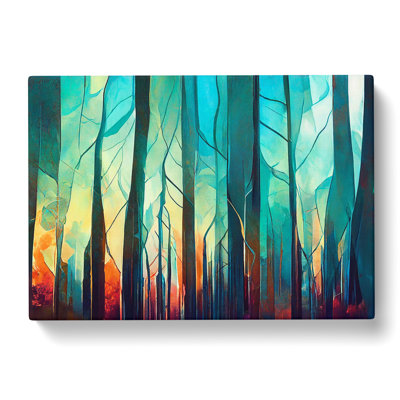 Forest Abstract Vol.2 - Wrapped Canvas