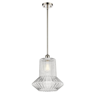 Luminaire suspendu géométrique à 1 lumière Perri