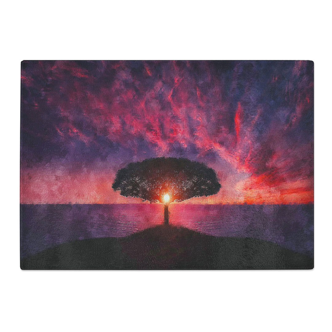 Tree at Sunset Vol.1 Painting Chopping Board