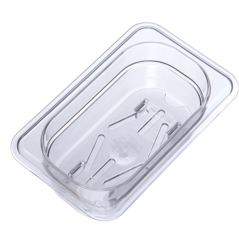 Couvercle rectangulaire en plastique transparent Top Notch®