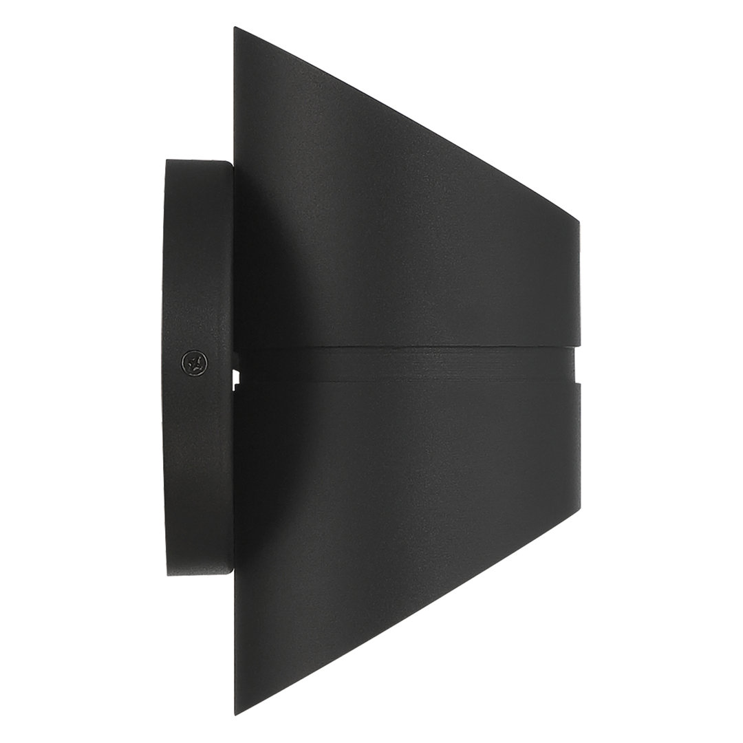 Jarris Tall Bi-Directional Outdoor LED Wall Mount - Satin Orren Ellis 