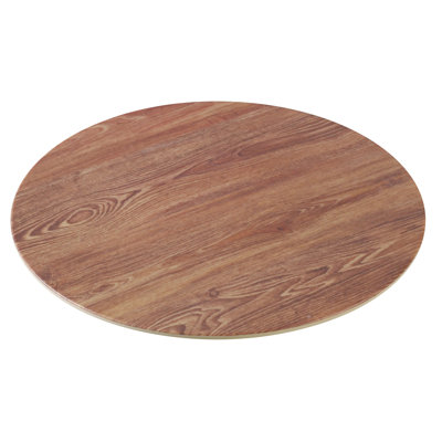Yanco Wood and Banboo Look Tray Melamine Cheese Board