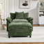 Fauteuil d'appoint moderne avec repose-pieds pour salon-737134777