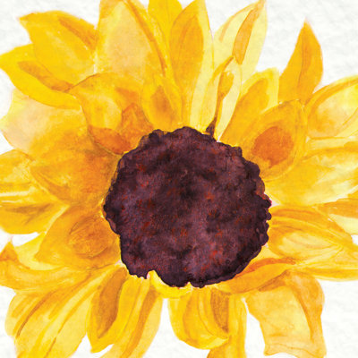 Sunflower - Wrapped Canvas Painting