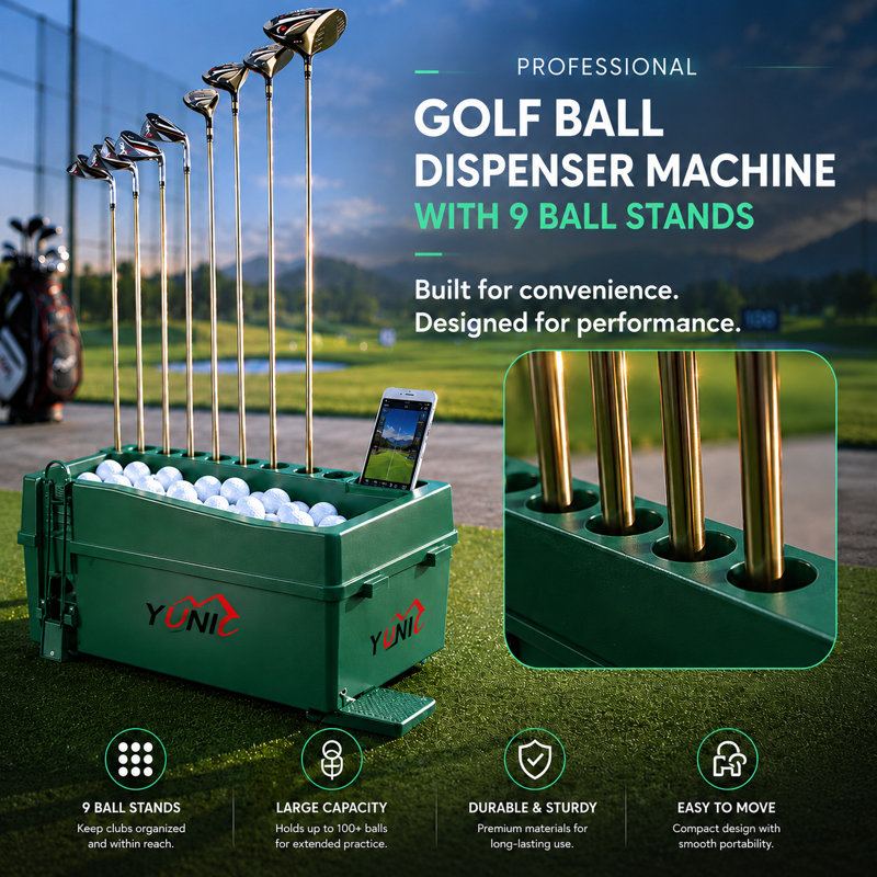 YUNIC Distributeur de balles de golf automatique