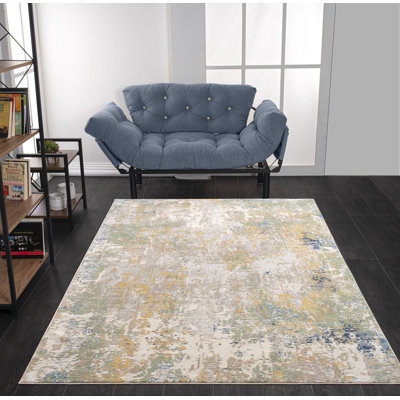 Tapis beige Caradog