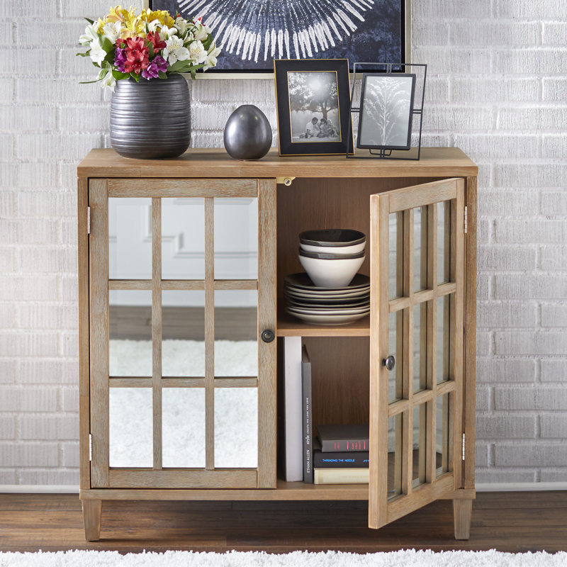 Callun Accent Cabinet, Rustic Light Brown