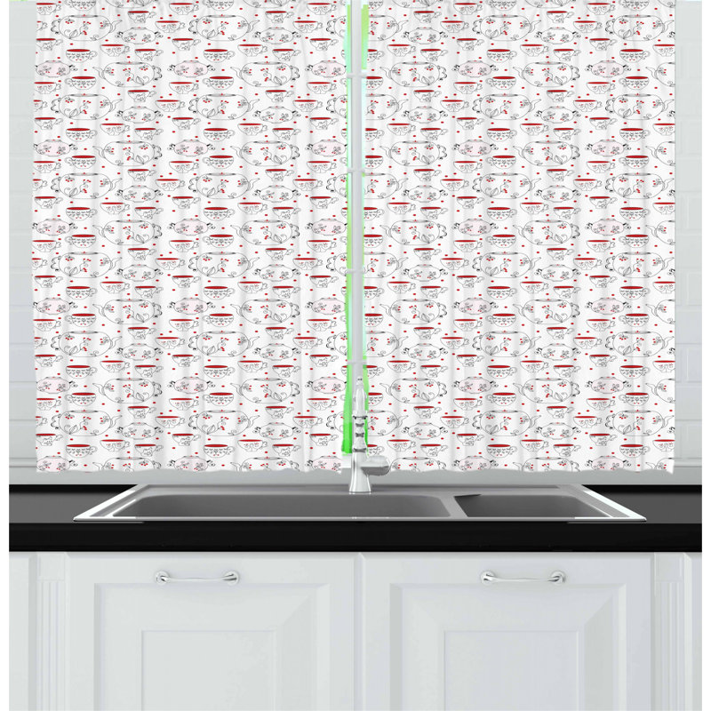 Tailored Kitchen Curtain