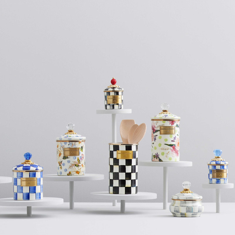 Sterling Check® Squashed Pot