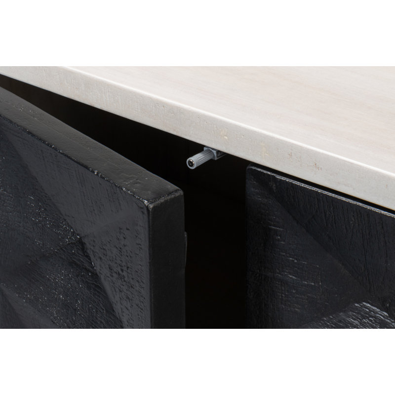 Asiger 72'' W Solid Wood Sideboard