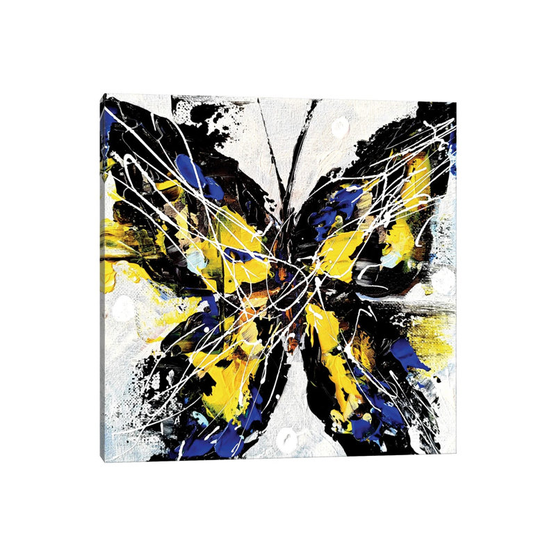 Butterfly Life IV by Aliaksandra Tsesarskaya - Gallery-Wrapped Canvas Giclée on Canvas, Wrapped Canvas