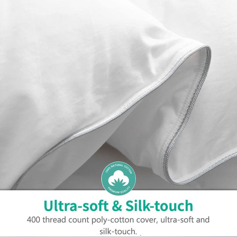 Comforter, Queen Down Comforter, White