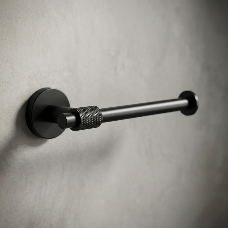 Avant Modern Toilet Paper Holder, Black