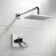 Vero Volume Control Shower Faucet Trim with Lever Handles and TempAssure