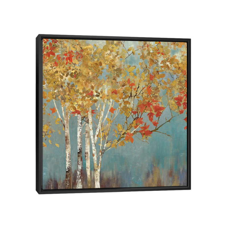 «First Moment II» par Allison Pearce, reproduction sur toile tendue sur châssis, H 18 po x l 18 po x P 1,5 po, Pas de tapis