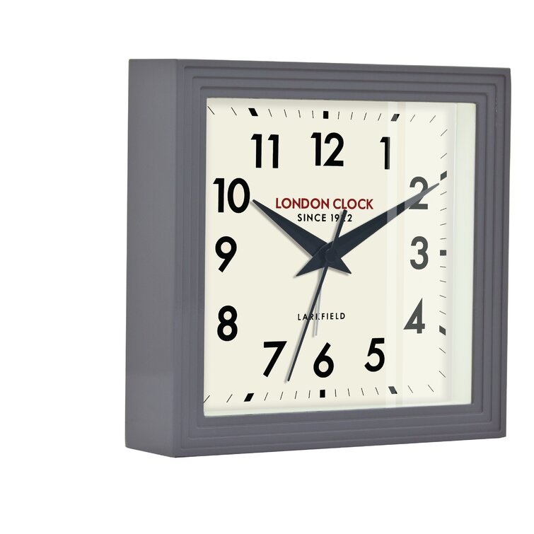 Modern & Contemporary Analogue Alarm Tabletop Clock