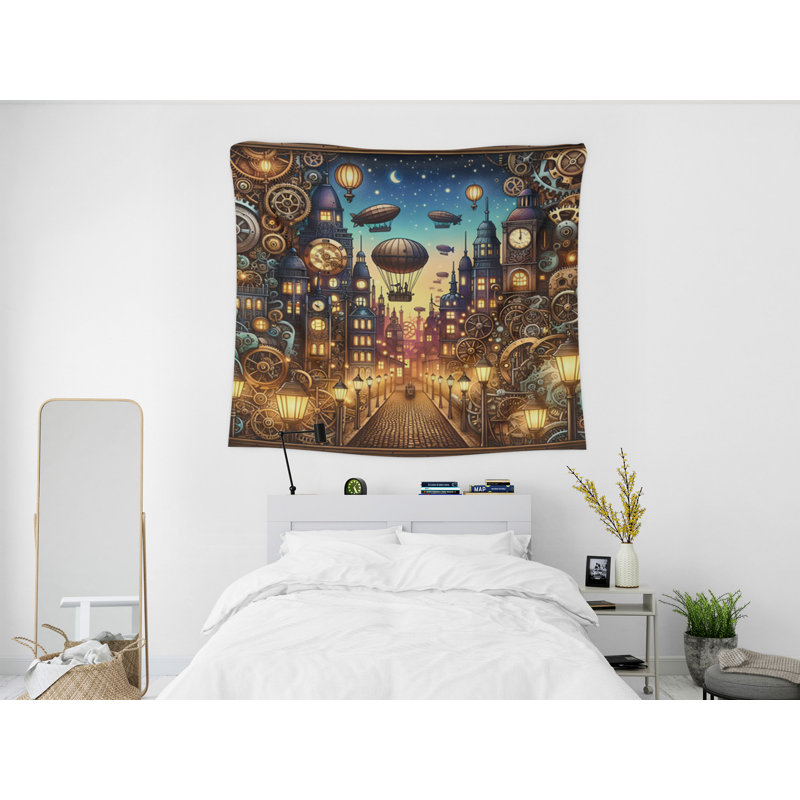 Tapisserie murale, H 80 po x l 68 po x P 0,8 po