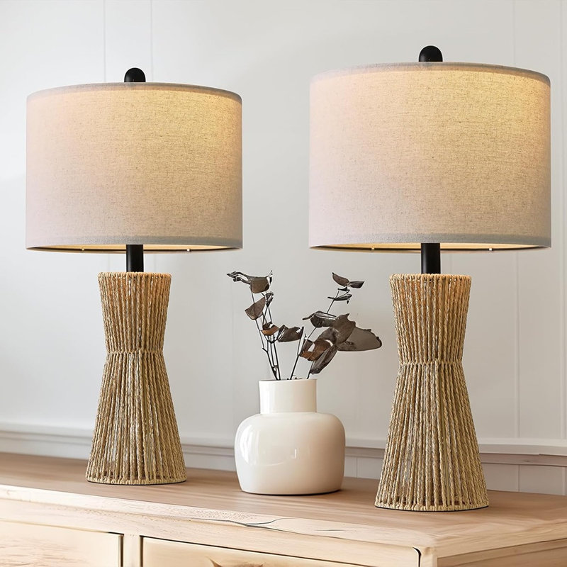 Ensemble de 2 lampes de table 22,5 "pour le salon, ensemble de 2 lampes ...