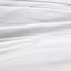 Housse de couette 4 pièces très chic / très chic avec dessus et garniture en microfibre avec boutons brodés