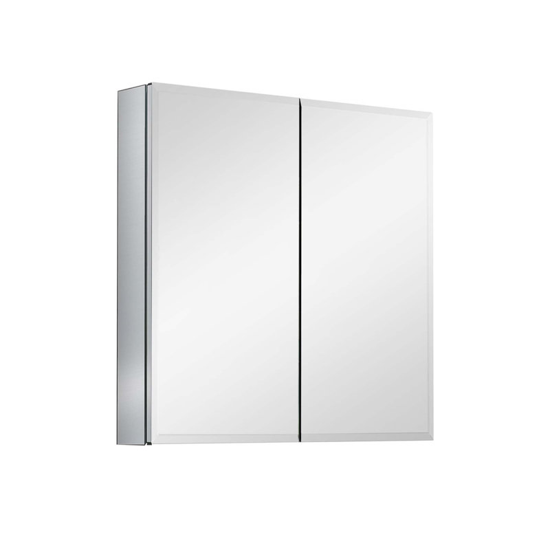 Armoire à pharmacie 30 x 26 pouces à double porte et miroir