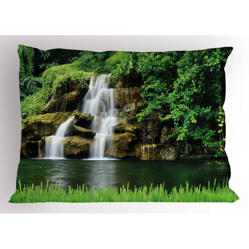 Garden Polyester Sham Set, Twin