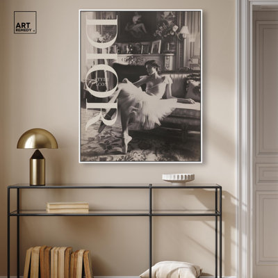 Toile de style ballerine par Art Remedy