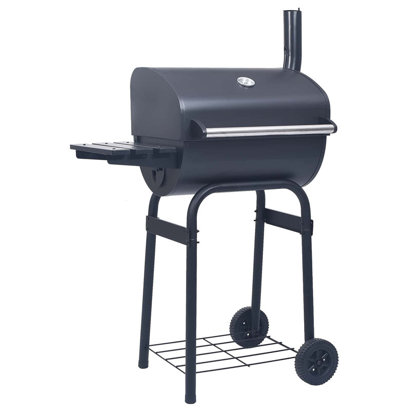VidaXL 75cm W Wood Pellet Grill