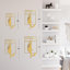 Décoration murale en métal baleine minimaliste moderne abstrait décoration murale-94207894-94207893