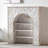 French Retro Carved Storage Fireplace Decorative Cabinet