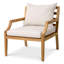 Hera Outdoor Teak Lounge Chair