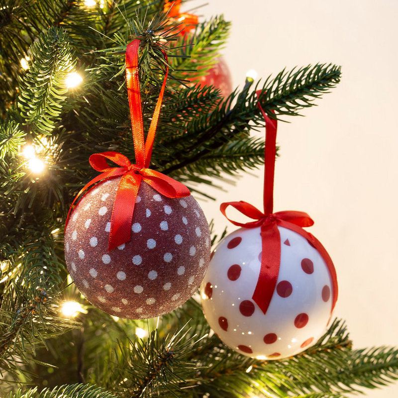7.5cm Solid Colour Shatterproof Bauble