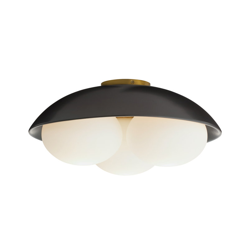 Glaze Large Flush Mount