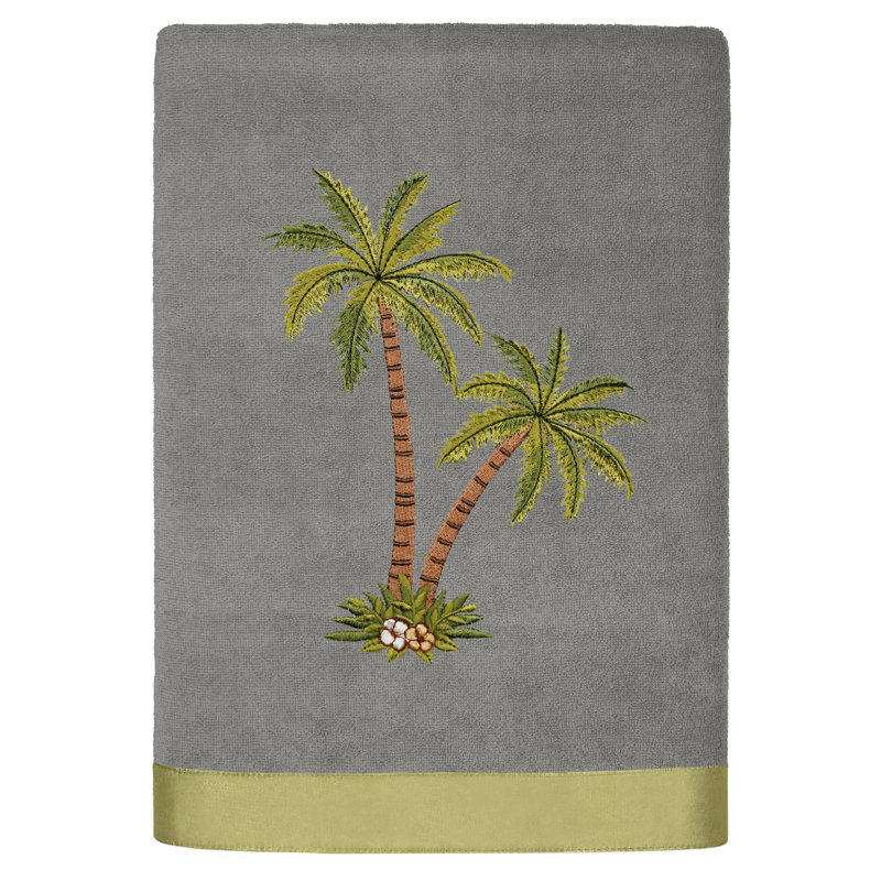  Turkish Cotton Hand Towel, Charcoal