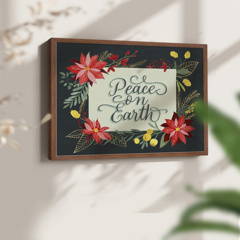 Bright Christmas Night II - Reproduction encadrée - Restickable