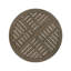 27.5'' CIRCULAR WOOD TABLE
