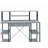 Amiel All Purpose Gray Finish Writing Desk