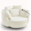 Fauteuil demi-tonneau pivotant à 360 °-1749952546