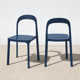 Daza Outdoor Stacking Dining Side Chair