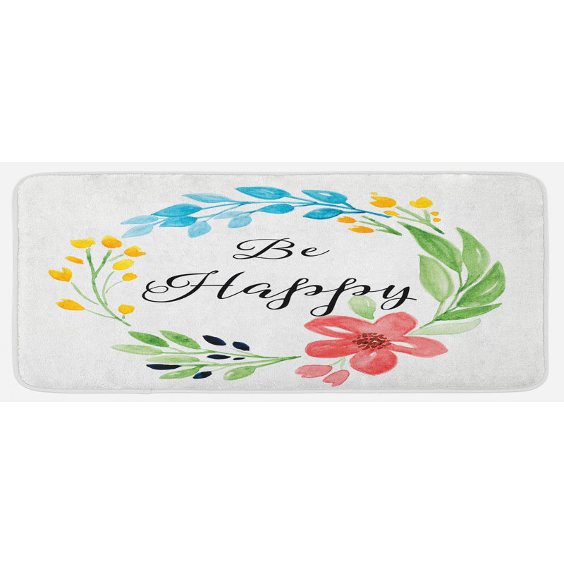Tapis de cuisine Be Happy