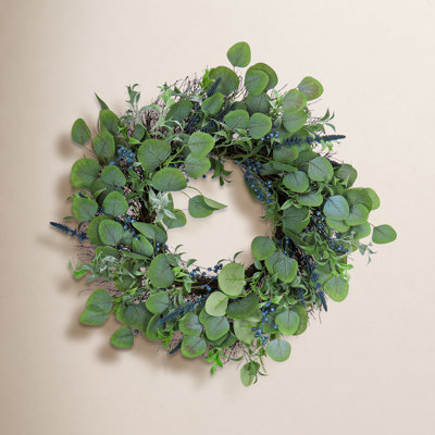 24" Handcrafted Eucalyptus Wreath