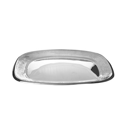 House Of Hampton® Wirtz Stainless Steel Platter