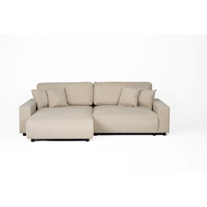 4 Seater Sofa Bed, Left Hand Facing