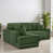 Velours côtelé vert sélectionné