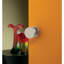 Contemporary Privacy Door Knob with Contemporary Round Rose-22039303