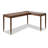 Nordic - style L - shaped Desk Made of Walnut-802753879