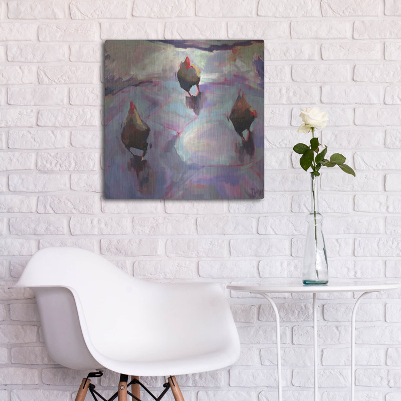 «Race humaine 2» par Lisa Timmerman, H 24 po x l 24 po