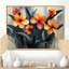 Hibisuc Clodoveo Summer In A Geometric Symphony II - hibiscus-836869583-836869575-836869571