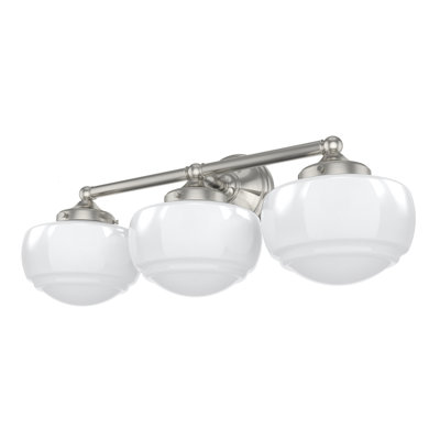 Hunter Saddle Creek 3 Light Vanity Wall Light Fixture
